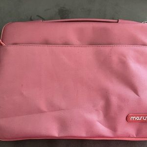Mosiso Macbook Air Pro Laptop Sleeve Bag Case Pouch Cover Zip 13” X 9.5” Pink